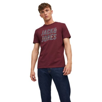 tee-shirt à manches courtes homme jjxilo ss crew neck