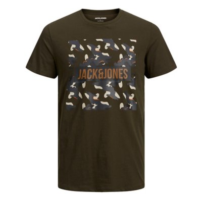 tee-shirt à manches courtes homme jjramp ss crew neck