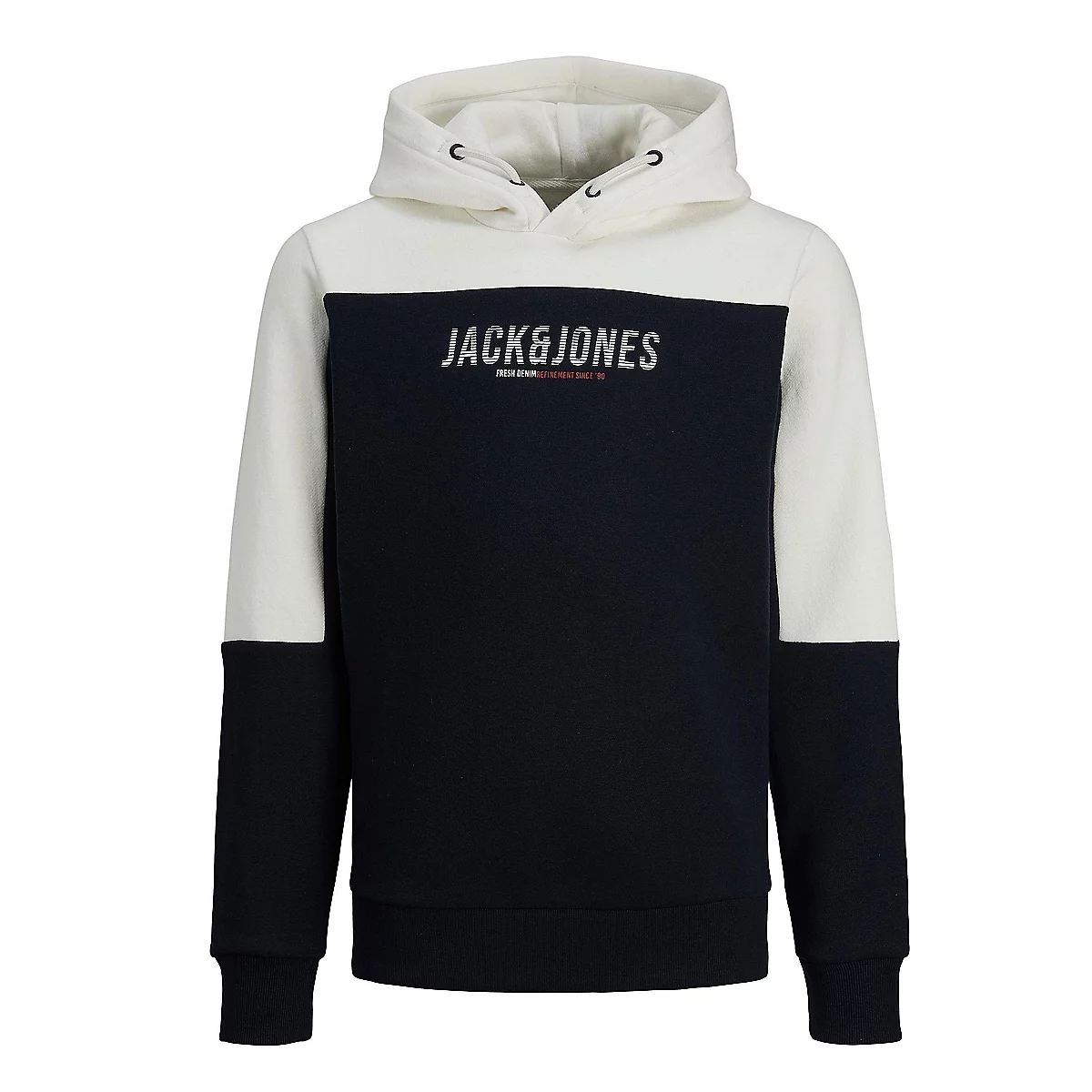 sweatshirt à capuche garçon jjedan blocking noos