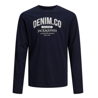tee-shirt à manches longues garçon jjejeans ls o-neck noos 22/23 j