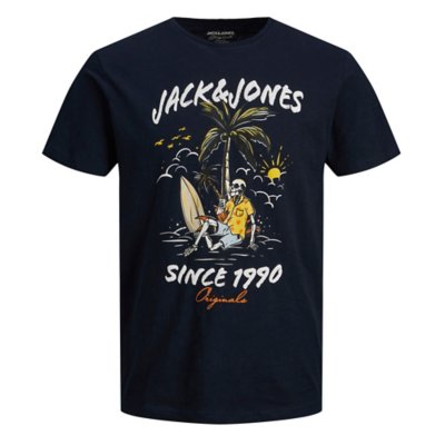 tee-shirt à manches courtes garçon jorvenice bones ss ln