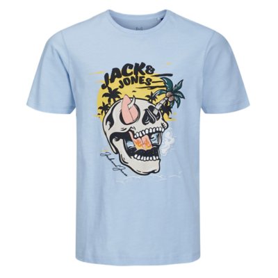 tee-shirt à manches courtes garçon jorvenice bones ss ln