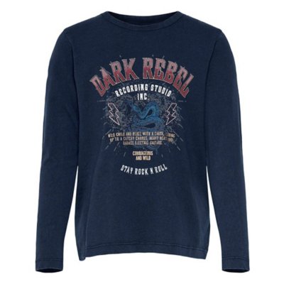 tee-shirt à manches longues fille konlucy life l/s reg roses/rebel jr