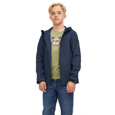 blouson garçon jjemarvin softshell sn