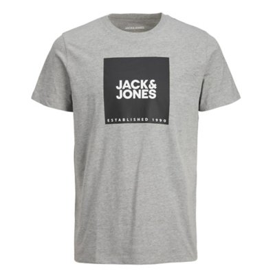 tee-shirt à manches courtes homme jjlock ss crew neck