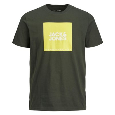 tee-shirt à manches courtes homme jjlock ss crew neck