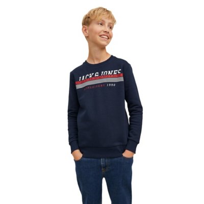 sweatshirt garçon jjiron crew neck