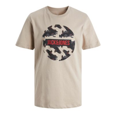 tee-shirt à manches courtes garçon jjramp ss crew neck jnr