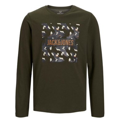 tee-shirt à manches longues garçon jamp ls crew neck