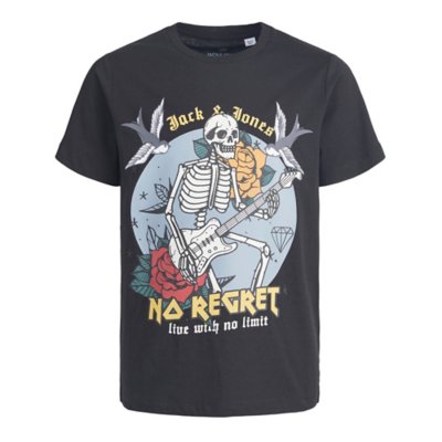 tee-shirt à manches courtes garçon jjlimit ss crew neck