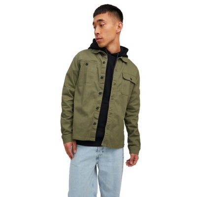 chemise à manches longues homme jcoben classic stretch over ls