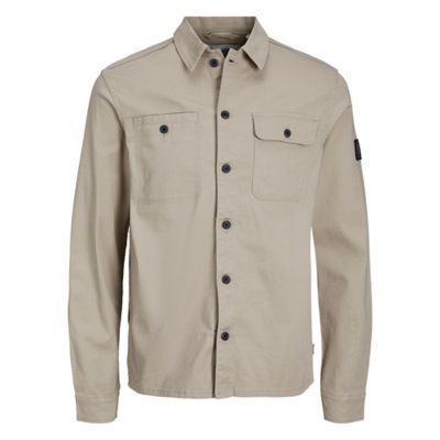 chemise à manches longues garçon jcoben classic stretch over jn