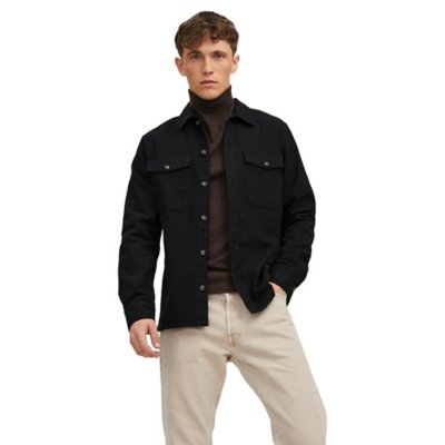 chemise à manches longues homme jjejay over l/s sn