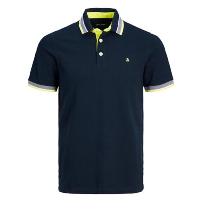 polo à manches courtes homme jjepaulos ss noos