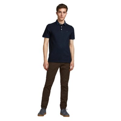 polo à manches courtes homme jjepaulos ss noos