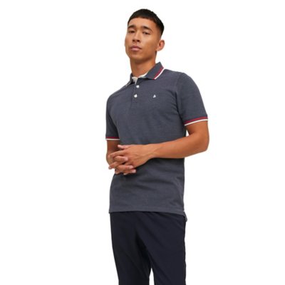 polo à manches courtes homme jjepaulos ss noos