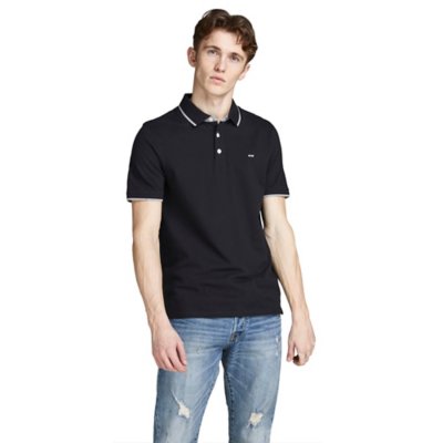 polo à manches courtes homme jjepaulos ss noos