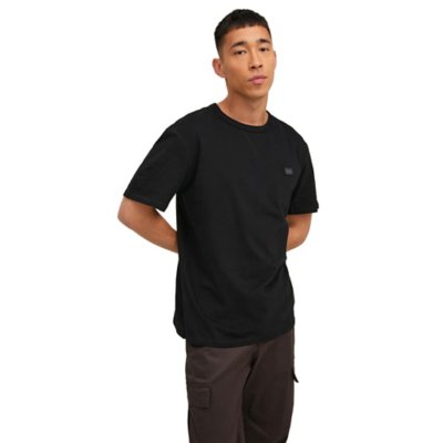 tee-shirt à manches courtes homme jcoclassic waffle badge tee ss noos