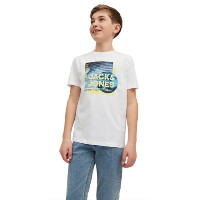 tee-shirt à manches courtes garçon jcobooster crew neck jun 22