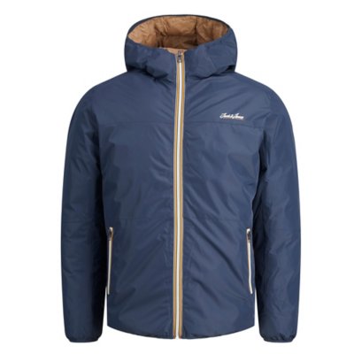 veste à capuche homme jorpaul tons reversible puffer jack