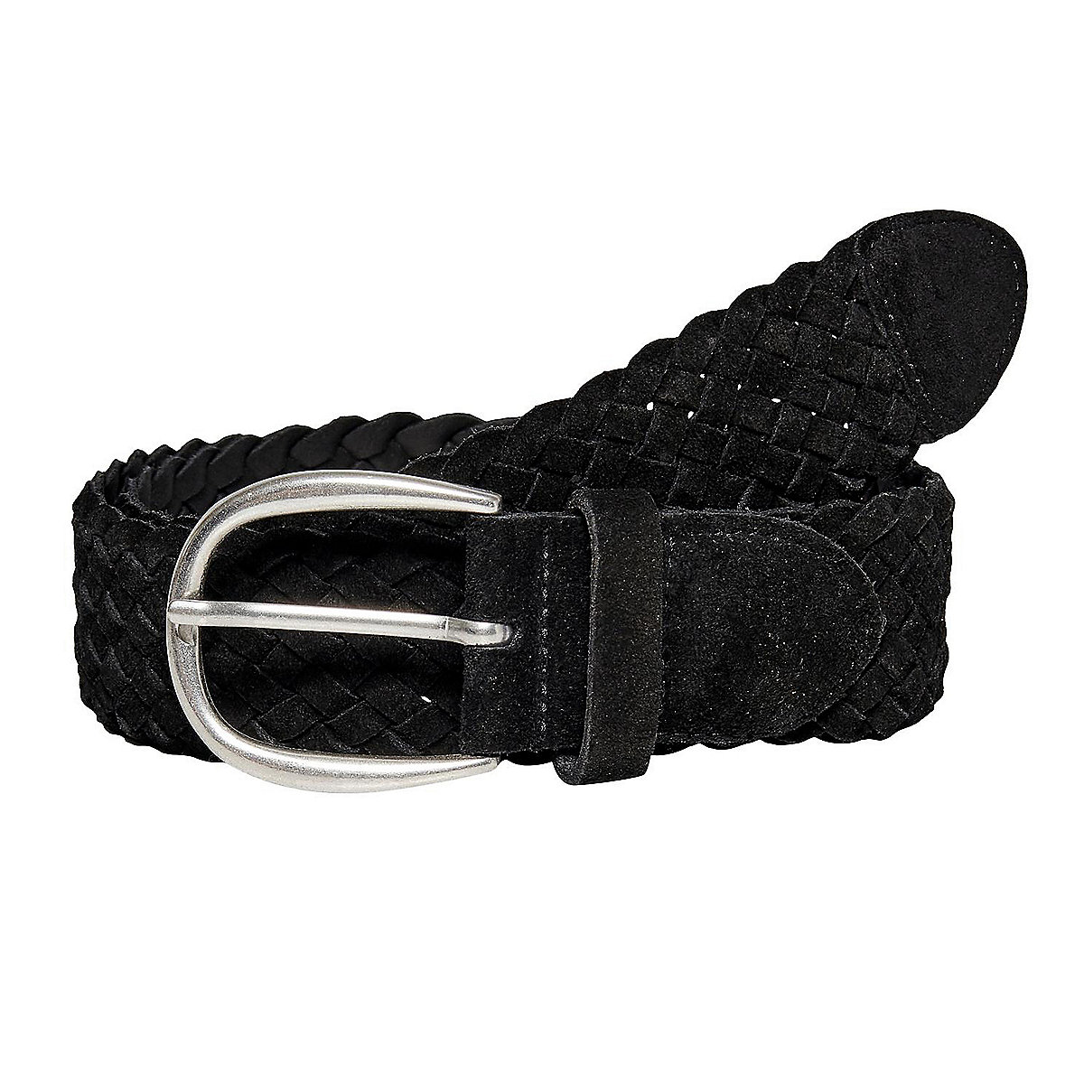 ceinture femme onllouisa braided leather jeans belt
