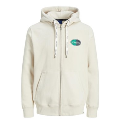 sweatshirt zippé à capuche homme jorinternational zip