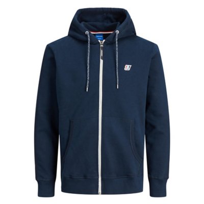 sweatshirt zippé à capuche homme jorslope zip
