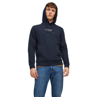 sweatshirt à capuche homme jprbluarchie noos