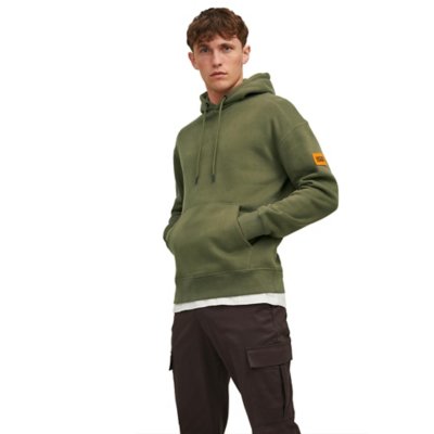 sweatshirt à capuche homme jcoclassic waffle noos