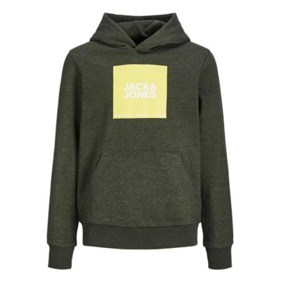 sweatshirt à capuche garçon jjlock