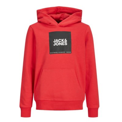 sweatshirt à capuche garçon jjlock