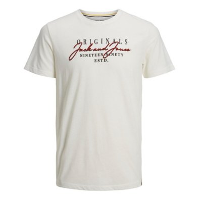 tee-shirt à manches courtes homme jorwillowbranding ss crew neck