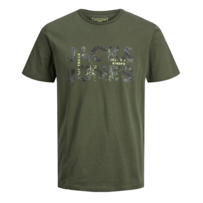 tee-shirt à manches courtes garçon jcotech logo ss crew neck