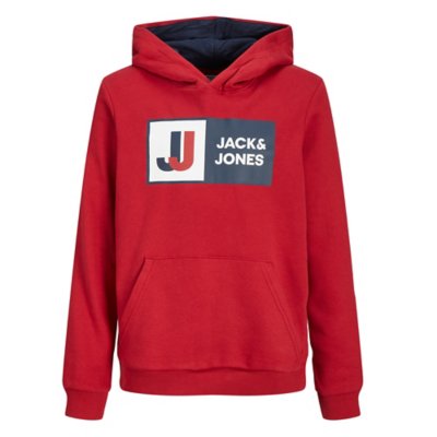 sweatshirt à capuche garçon jcologan aw22 sn jnr