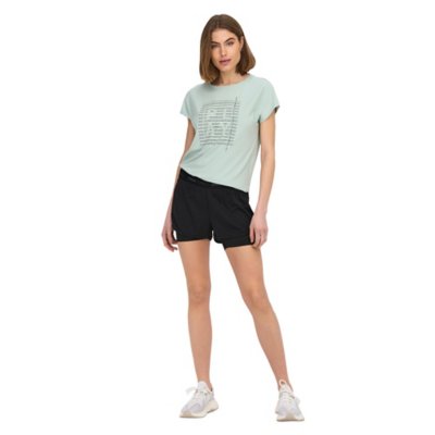 short femme onpmalia mesh loose train