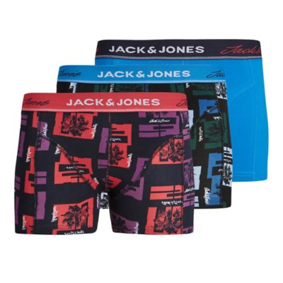 boxer garçon jacleaves logo trunks 3 pack jnr