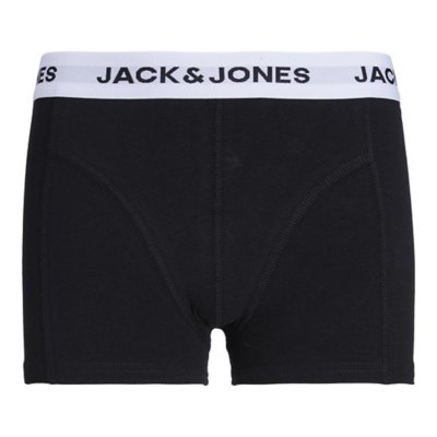 boxer garçon jacbasic white wb trunks 3 pack jnr