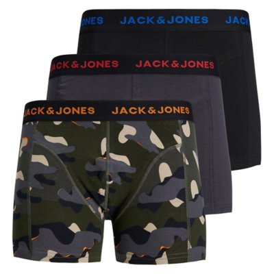 boxer garçon jaccramp camo trunks 3 pack jnr