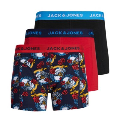 boxer garçon jaclimit skull trunks 3 pack jnr