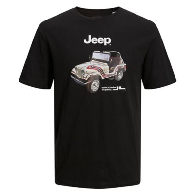 tee-shirt à manches courtes homme jorjeep graphic ss crew neck