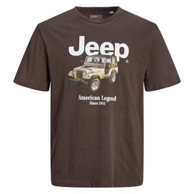 tee-shirt à manches courtes homme jorjeep graphic ss crew neck