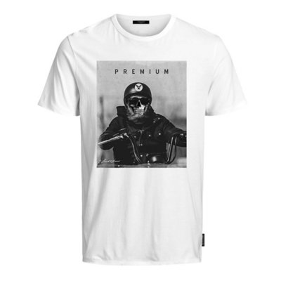 tee-shirt à manches courtes homme jprbladark crew neck prau22
