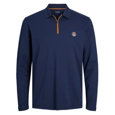 polo à manches longues homme jprblushield ls prau22
