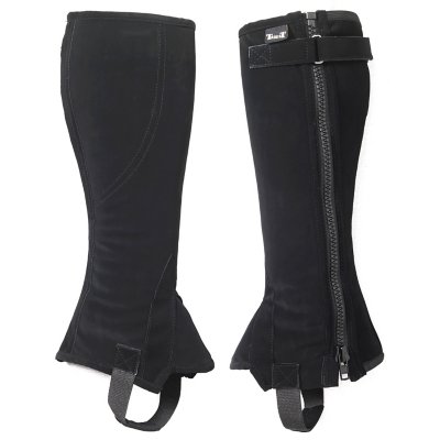 mini-chaps d'équitation adulte mini chaps daim synthetique