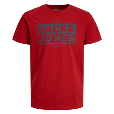 tee-shirt à manches courtes homme jcokim ss crew neck fst