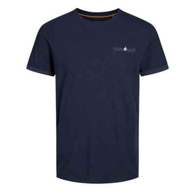 tee-shirt à manches courtes homme jprblubillion ss crew neck prau