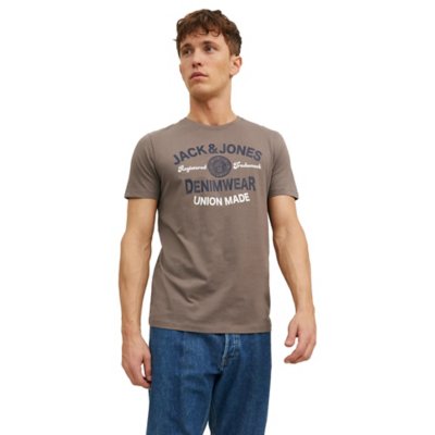 tee-shirt à manches courtes homme jjelogo o-neck 2 col ss23 sn