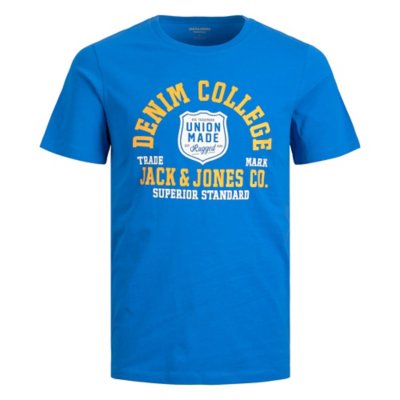 tee-shirt à manches courtes homme jjelogo o-neck 2 col ss23 sn