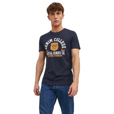 tee-shirt à manches courtes homme jjelogo o-neck 2 col ss23 sn