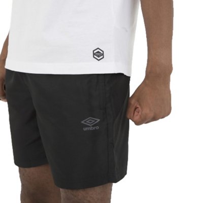 short homme training woven short